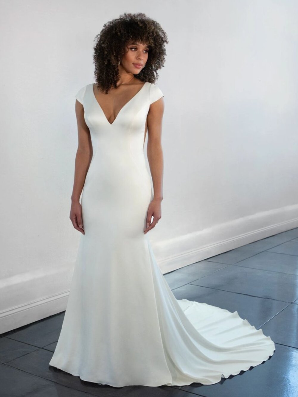 Martina Liana Silk Satin Wedding Dress - Style 1471